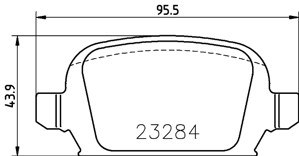 DON Bremseklodser pcp1532 for OPEL