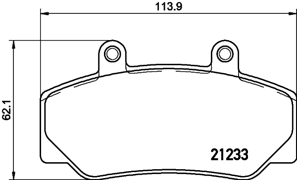 DON Bremseklodser pcp1503 for VOLVO