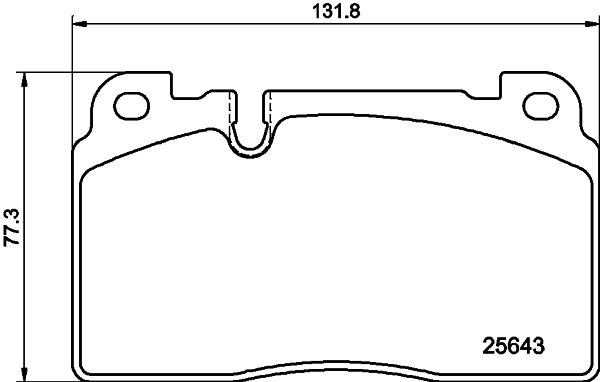 DON Bremseklodser pcp2106 for VW AUDI