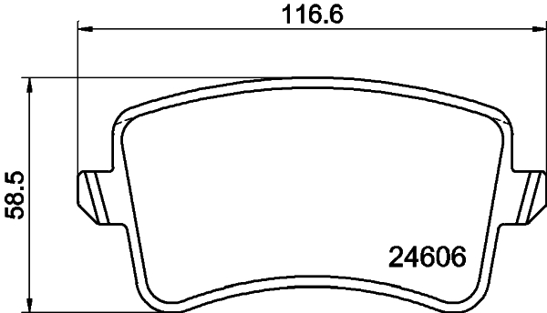 DON Bremseklodser pcp1035 for SKODA AUDI VW SEAT AUDI (FAW)