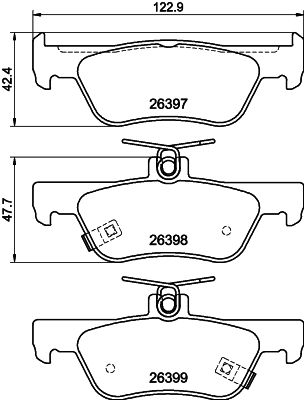 DON Bremseklodser pcp2040 for HONDA