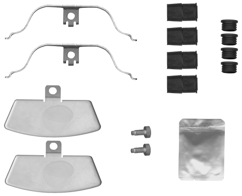 TEXTAR Tilbehørsæt, bremsekaliper 82541800 for VW