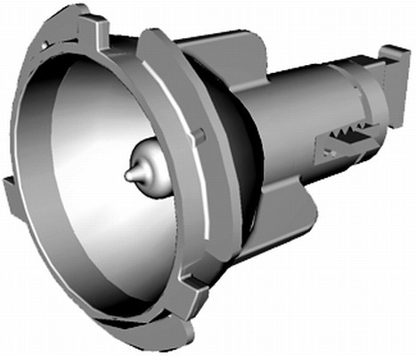 HELLA Reflektor, parkeringslys 9dr166634001 H10W højre for BMW