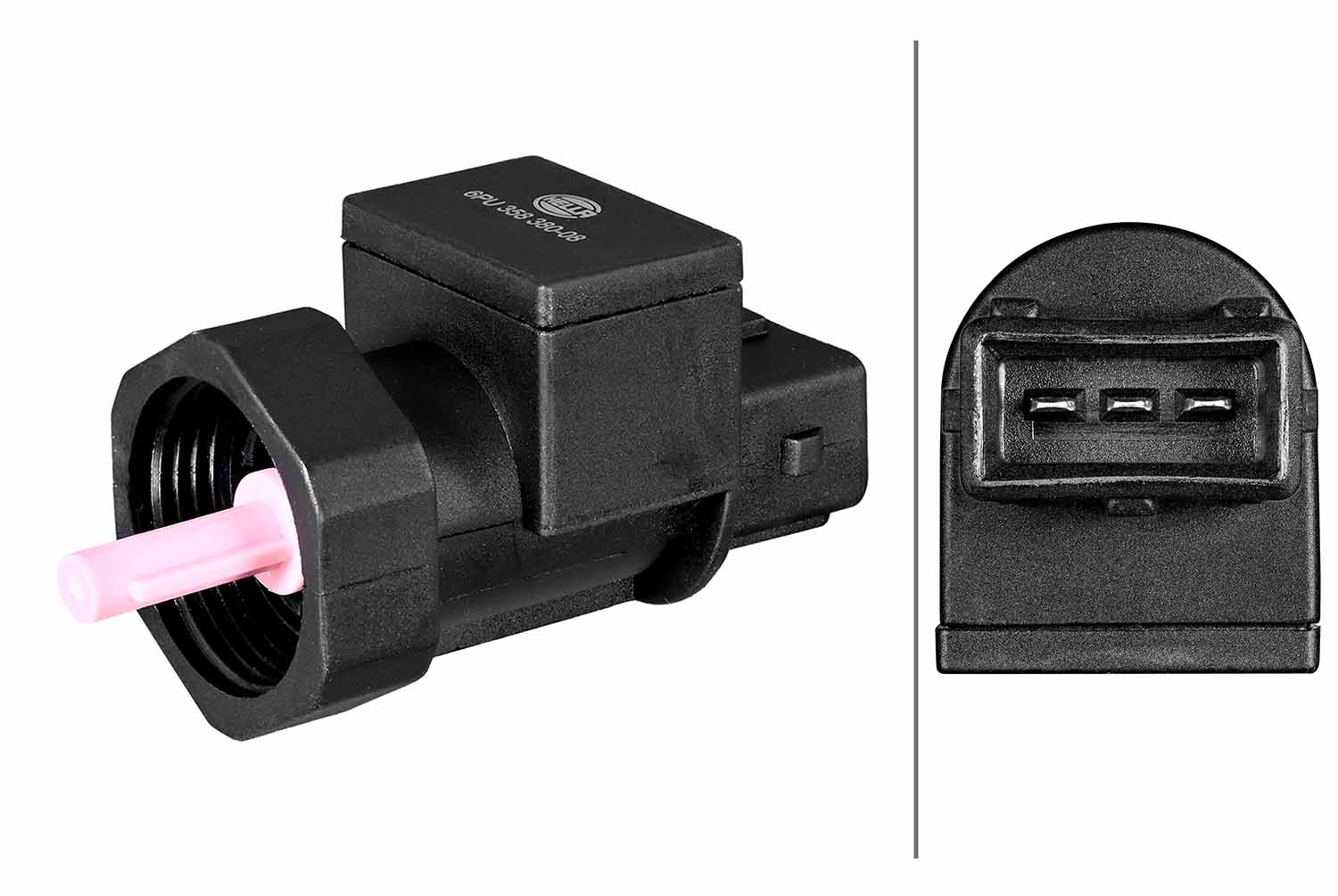 HELLA Sensor, hastighed/omdrejninger 6pu358380081 for HYUNDAI