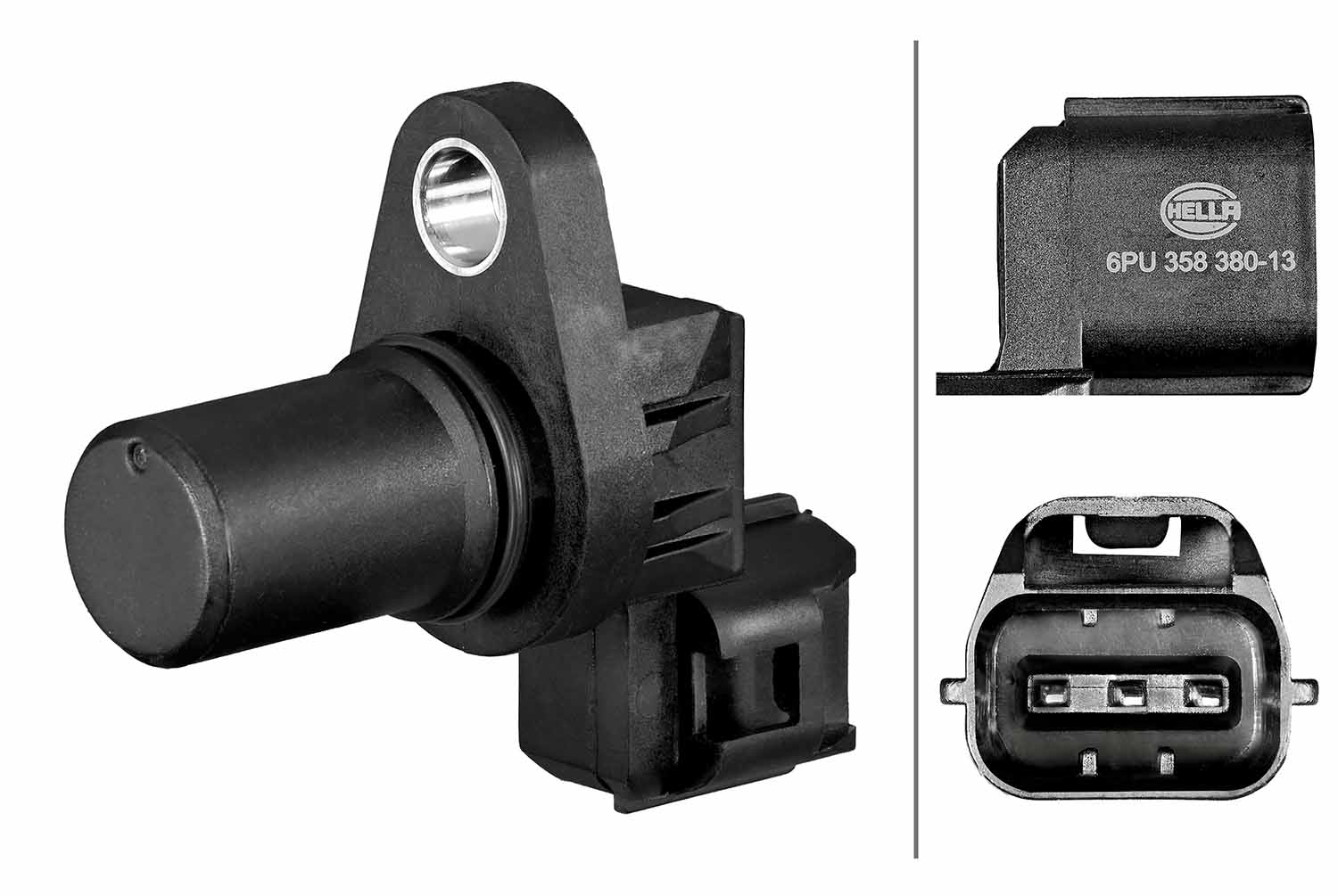 HELLA Sensor, hastighed/omdrejninger 6pu358380131 i gearkassen for KIA MITSUBISHI HYUNDAI