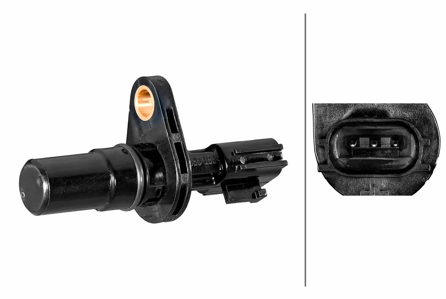 HELLA Sensor, hastighed/omdrejninger 6pu358380061 i gearkassen for NISSAN