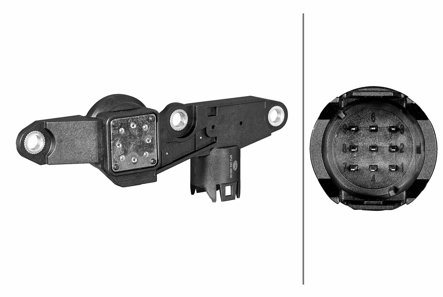 HELLA Sensor, excenteraksel 6pu358380001 Cylinderhoved for BMW