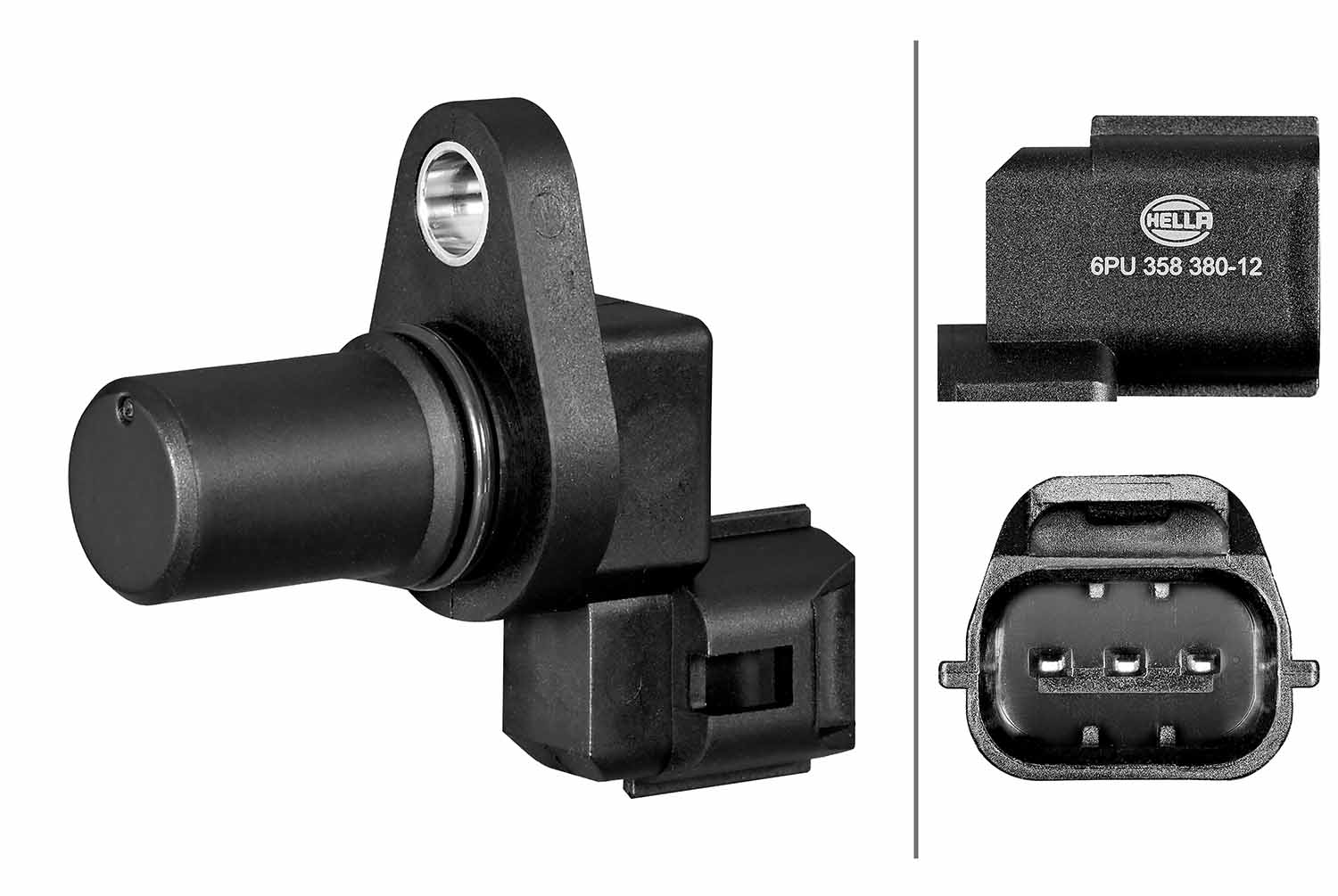 HELLA Sensor, hastighed/omdrejninger 6pu358380121 i gearkassen for HYUNDAI