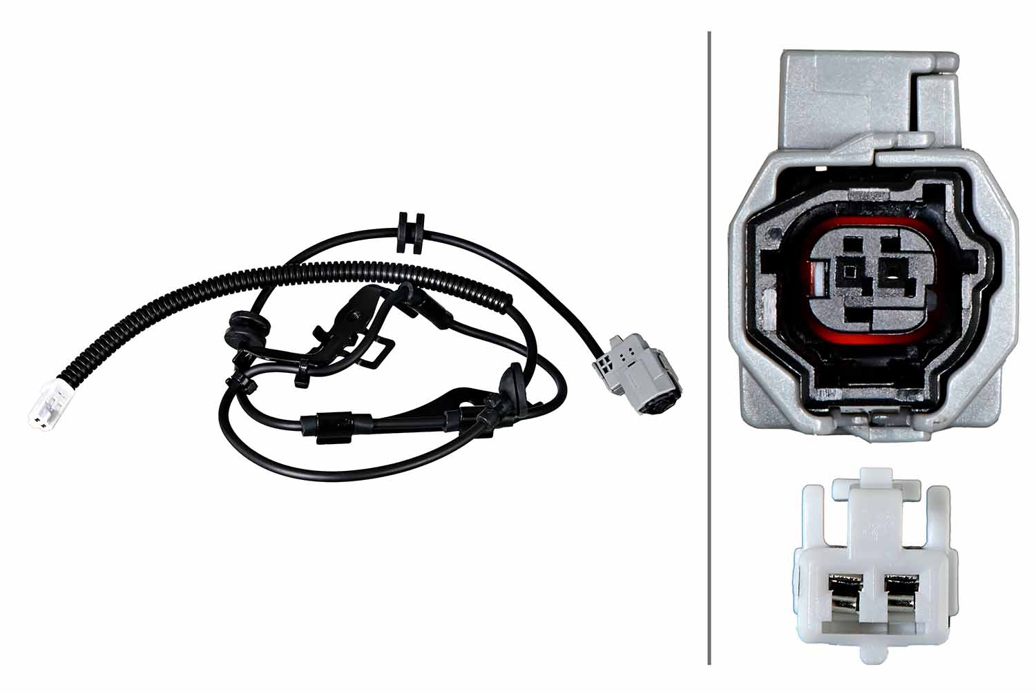 HELLA ABS-forbindelskabel 6pu358219311 Bagaksel højre for TOYOTA