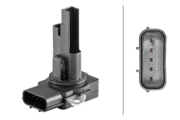 HELLA Luftmængdesensor 8et358095601 for HONDA