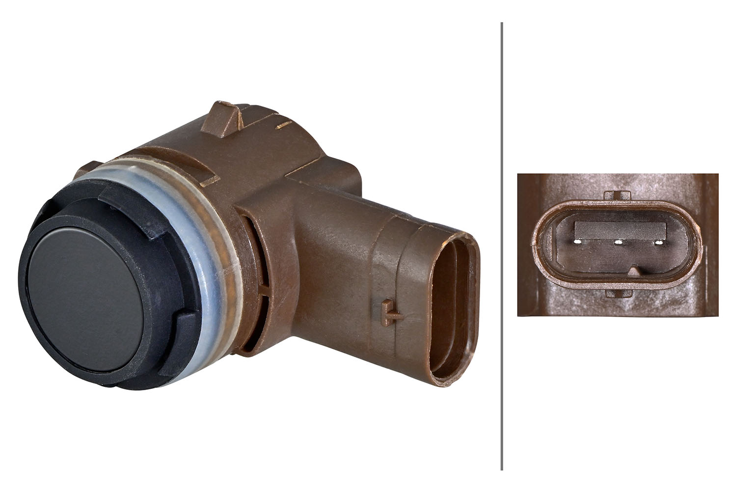HELLA Sensor, parkeringshjælp 6px358270601 foran for BMW MINI