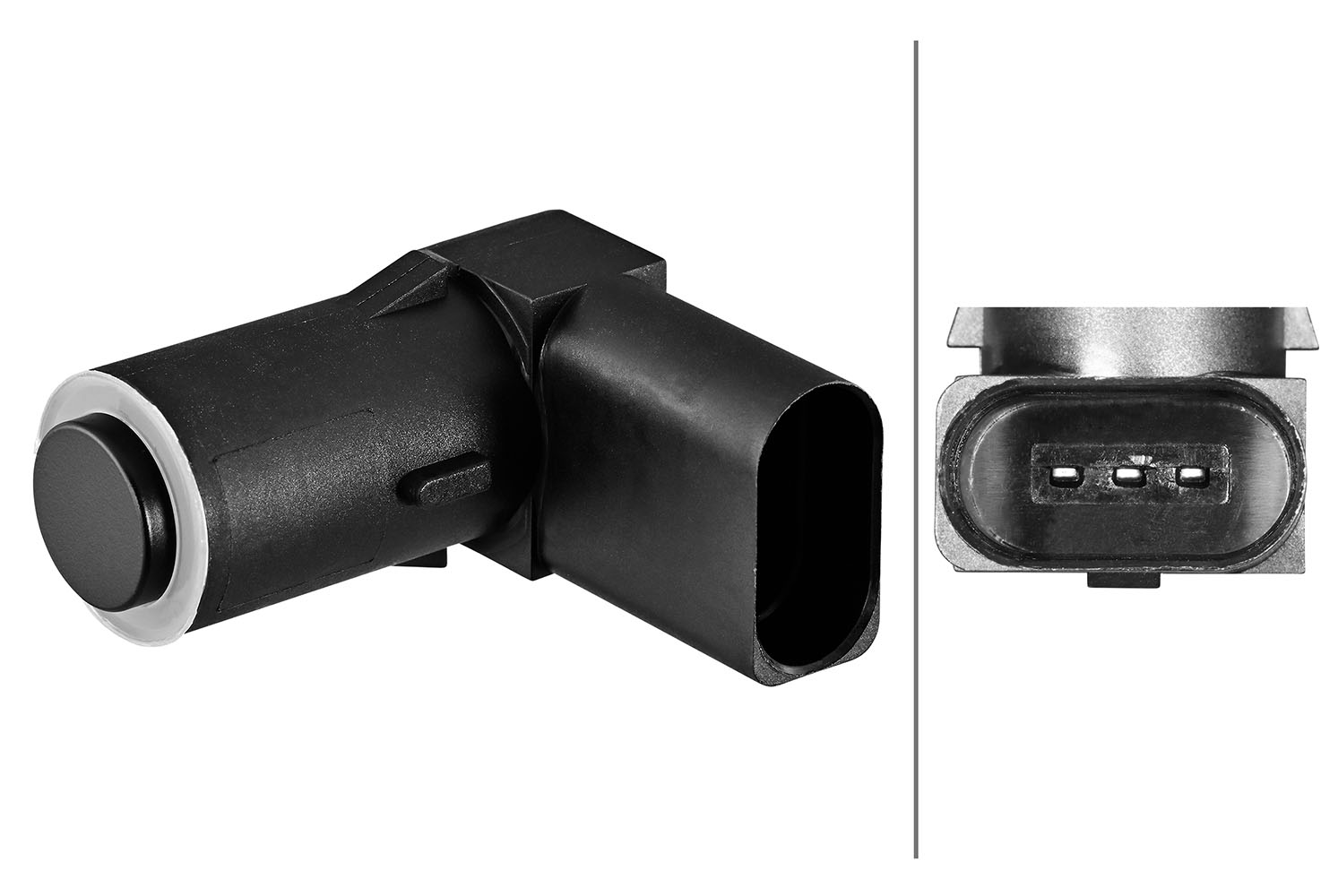 HELLA Sensor, parkeringshjælp 6px358270611 bag for VW