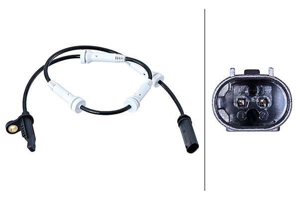 HELLA ABS Sensor 6pu358216161 bagaksel for BMW