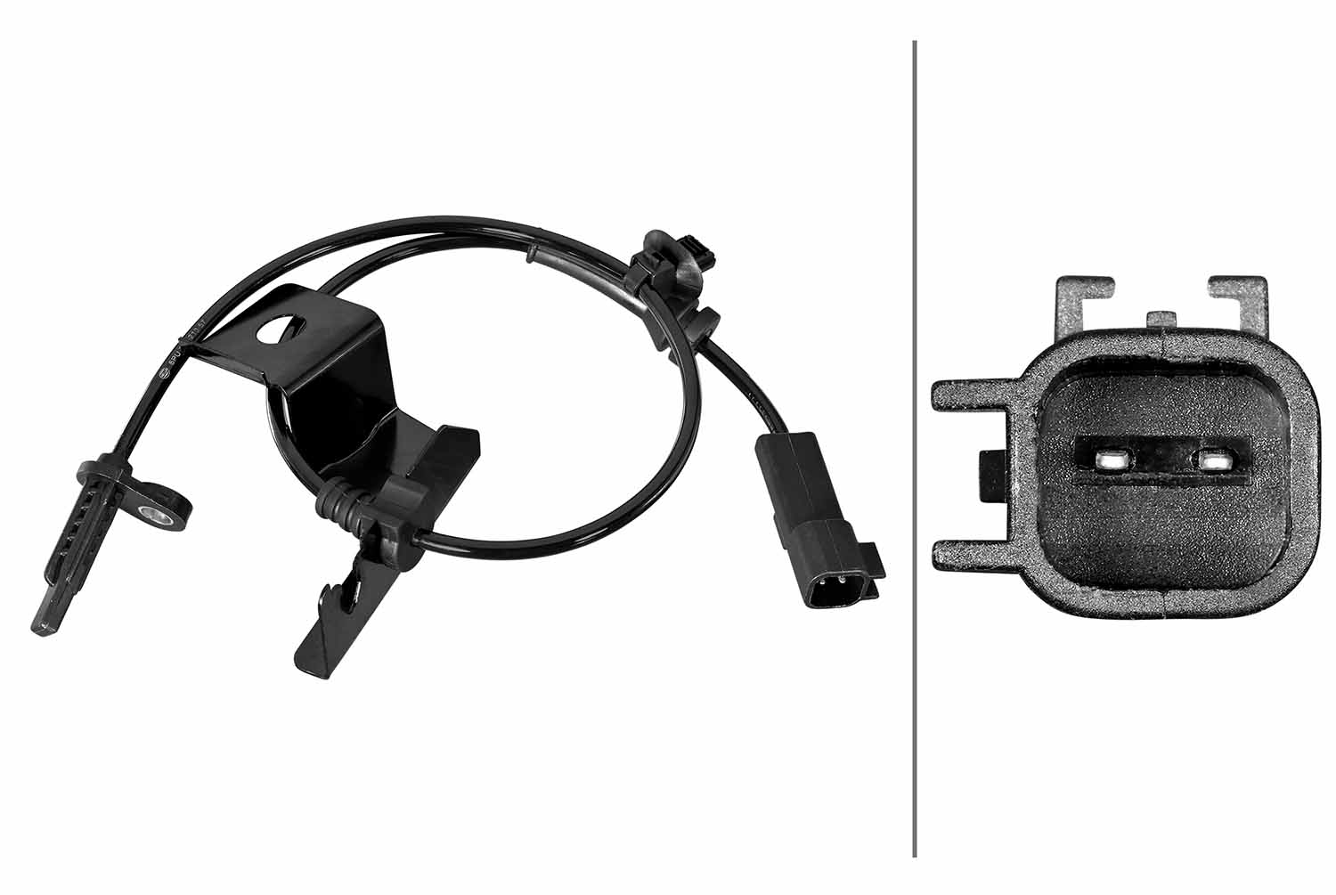 HELLA ABS Sensor 6pu358218671 foraksel for FORD FORD USA