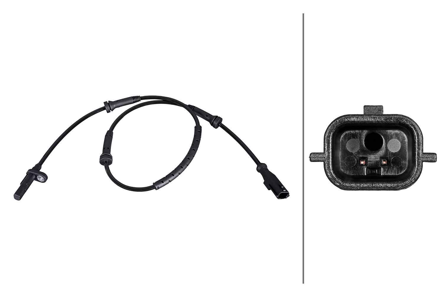 HELLA ABS Sensor 6pu358216271 for RENAULT