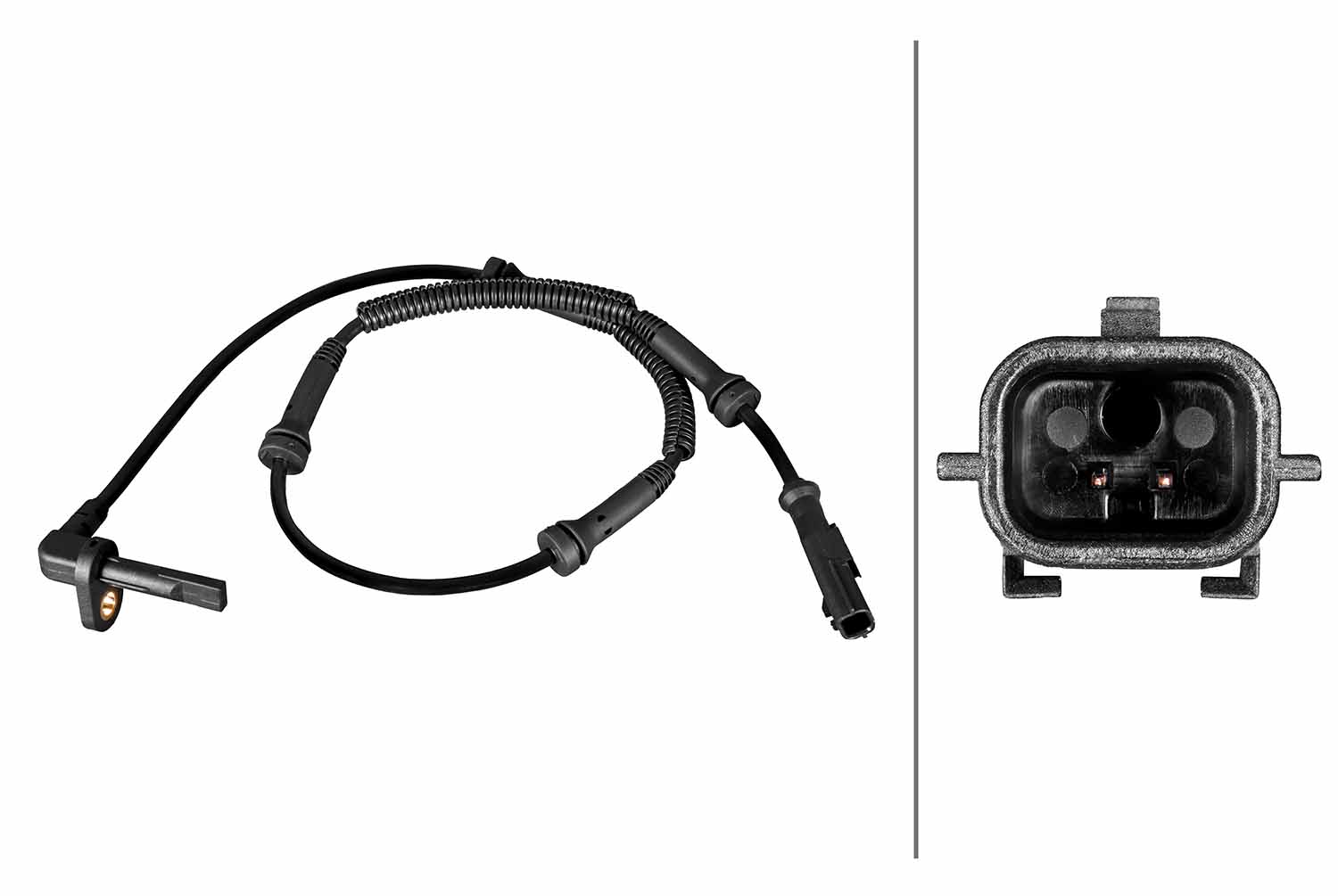 HELLA ABS Sensor 6pu358216581 for OPEL