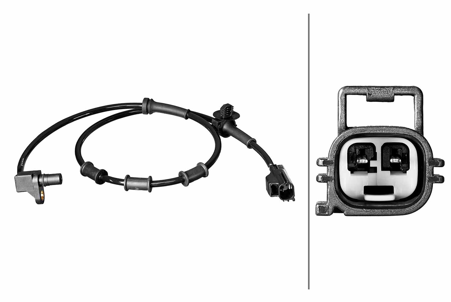 HELLA ABS Sensor 6pu358218911 foraksel for GENERAL MOTORS DODGE