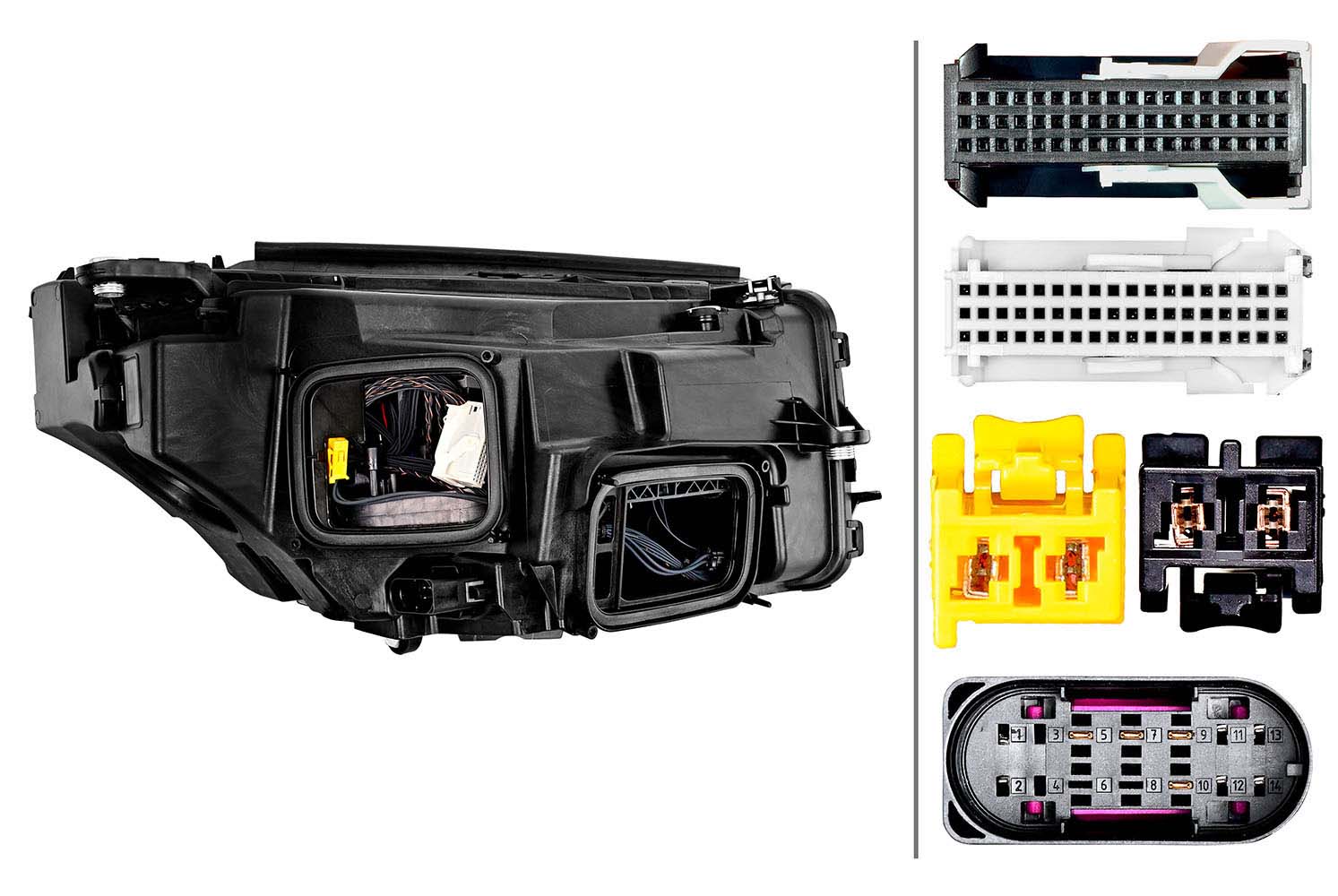 HELLA Forlygte 1ex354897071 LED venstre
