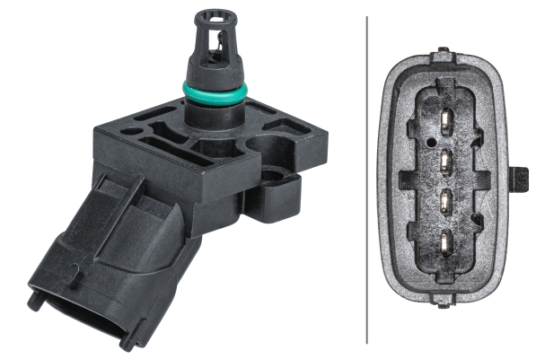 HELLA Sensor, ladetryk 6pp009403131 for VOLVO FORD