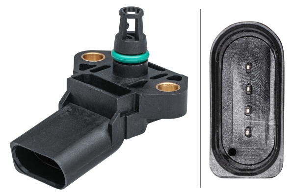 HELLA Sensor, ladetryk 6pp009403341 for VW
