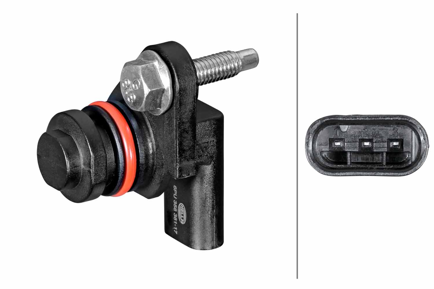 HELLA Sensor, knastakselposition 6pu358381171 for CHEVROLET BUICK