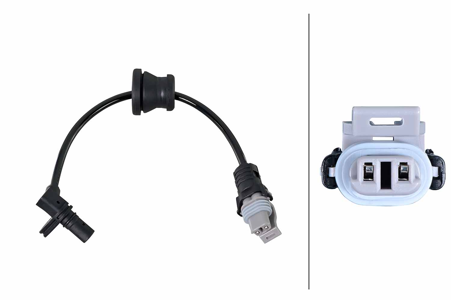 HELLA ABS Sensor 6pu358252061 bagaksel for CHEVROLET