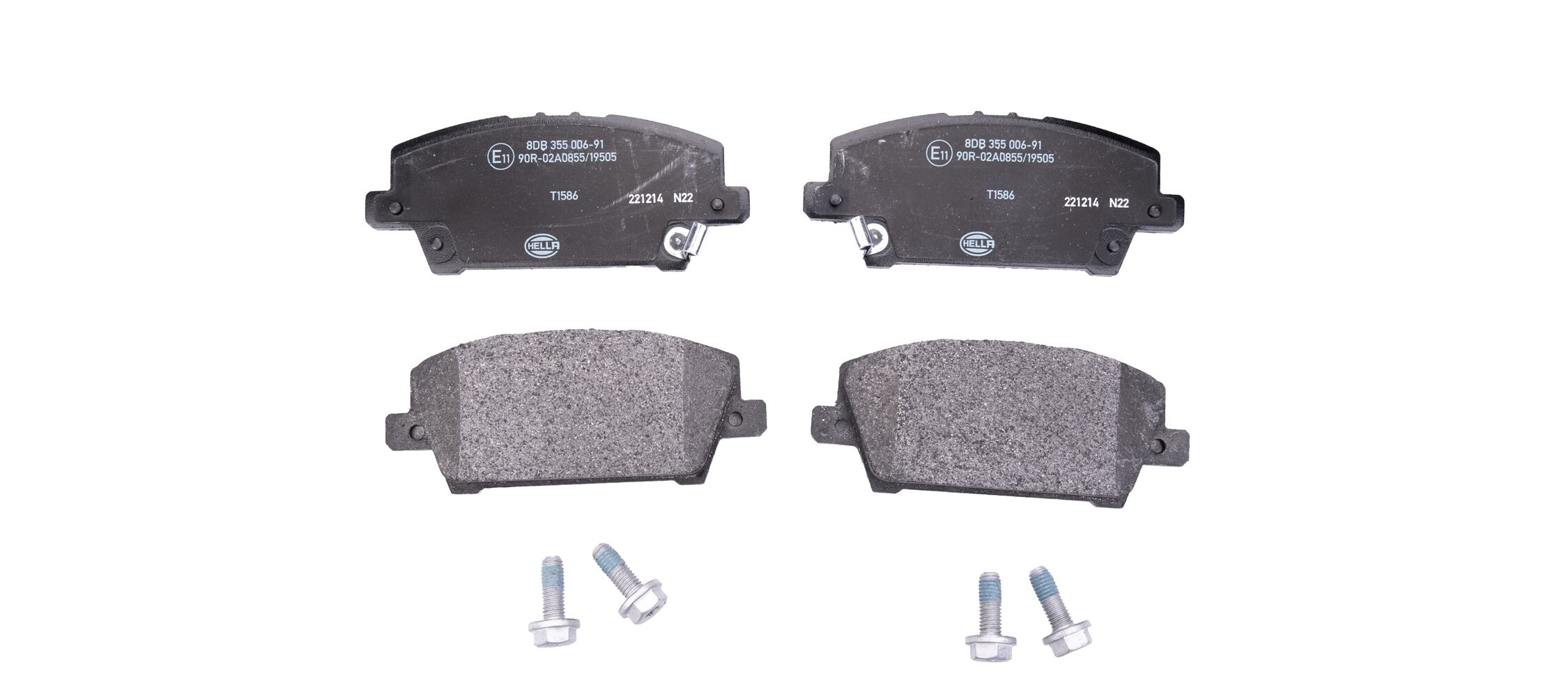 HELLA Bremseklodser 8db355006911 for HONDA