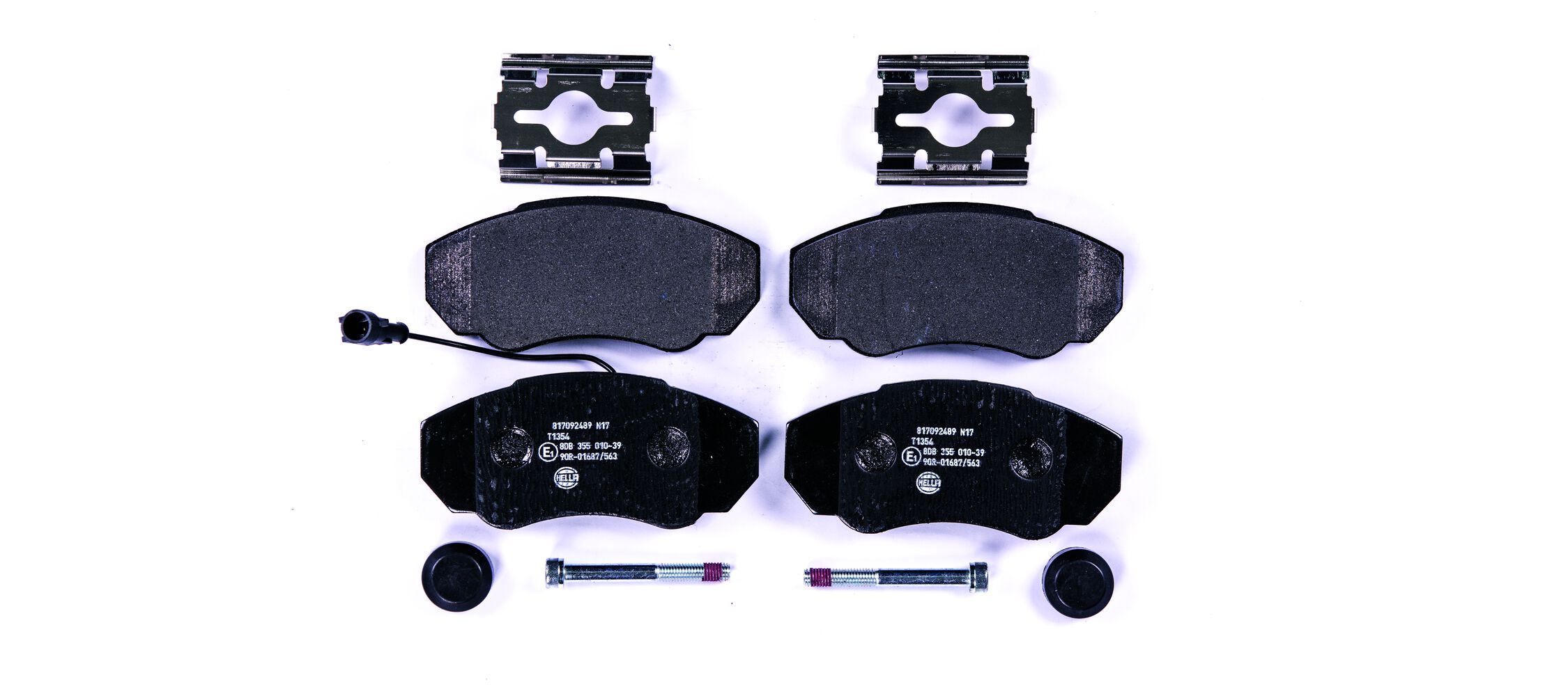 HELLA Bremseklodser 8db355010391 for PEUGEOT FERRARI FIAT