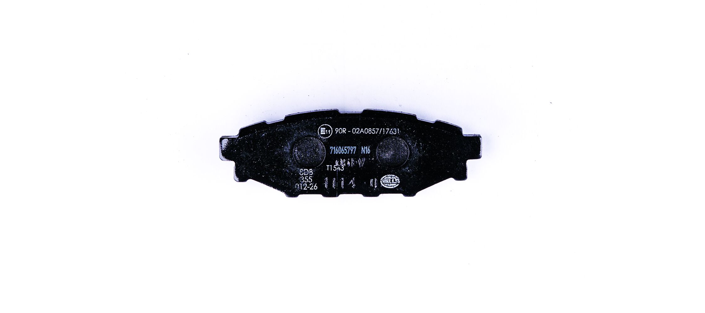 HELLA Bremseklodser 8db355012261 bagaksel for SUBARU TOYOTA