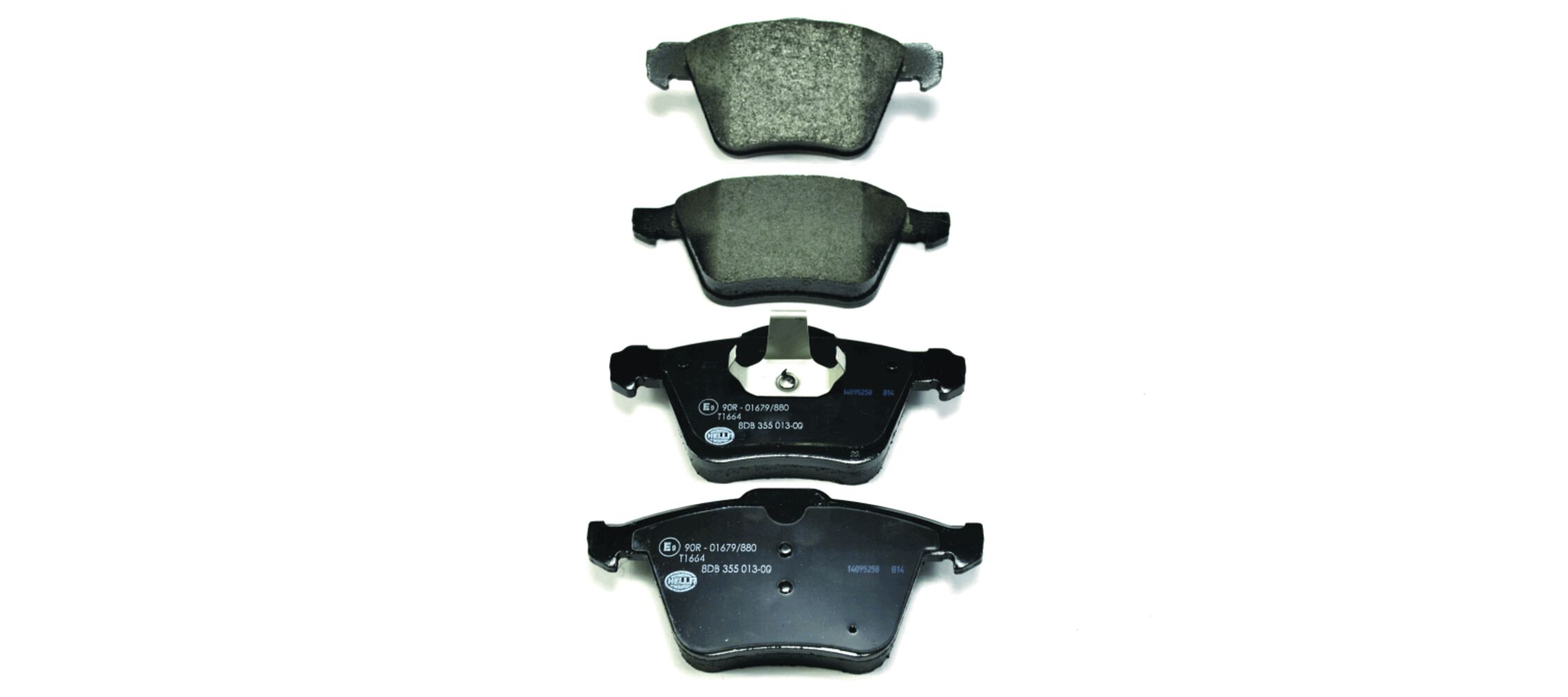 HELLA Bremseklodser 8db355013001 for FORD VOLVO ASIA VOLVO