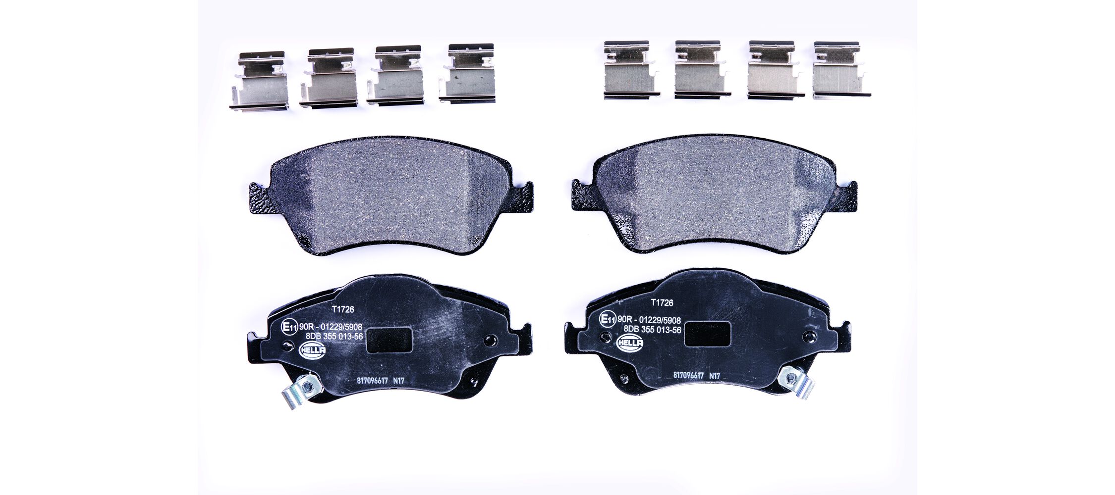 HELLA Bremseklodser 8db355013561 foraksel for TOYOTA