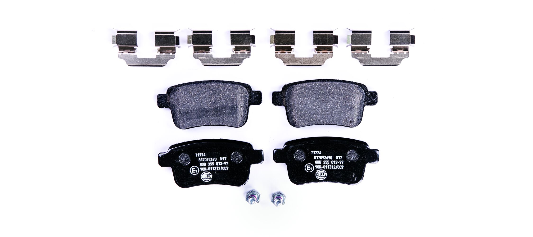 HELLA Bremseklodser 8db355013971 for RENAULT