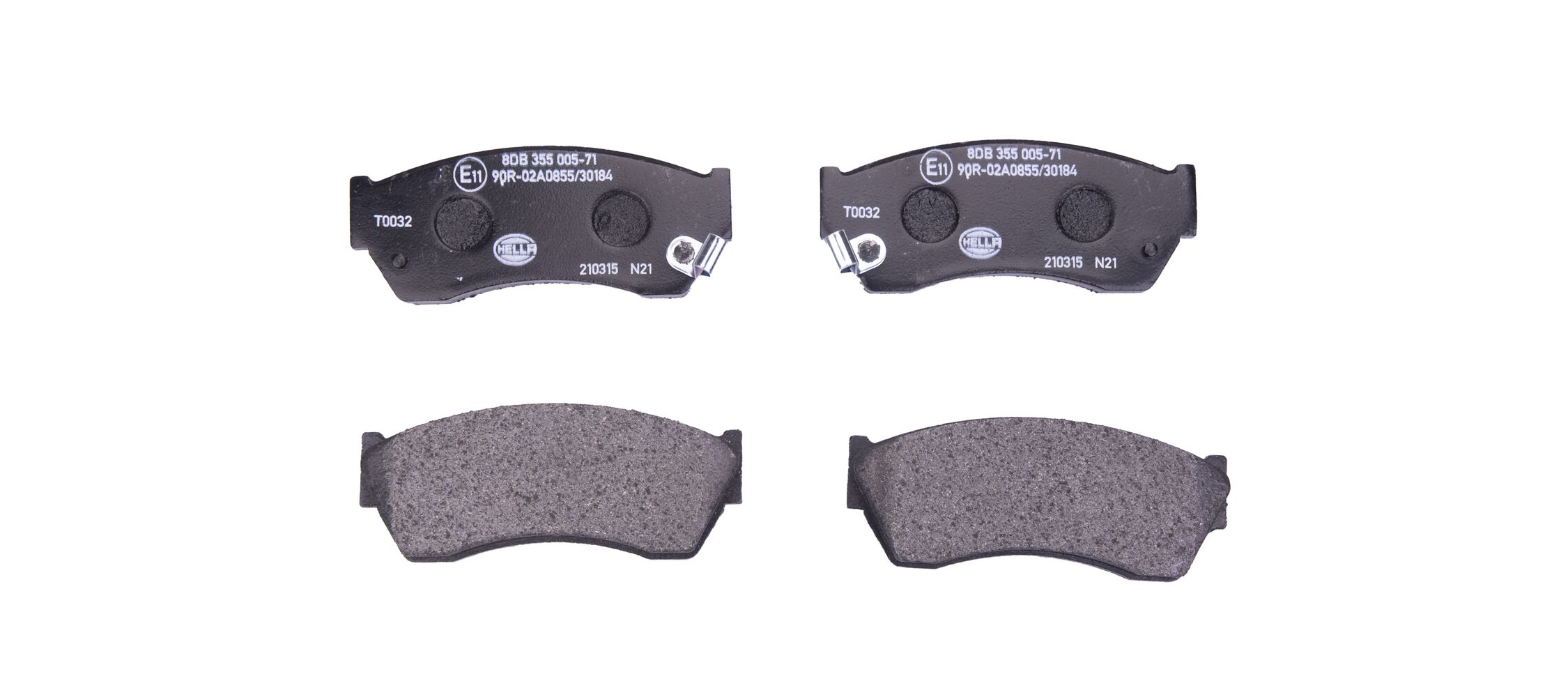HELLA Bremseklodser 8db355005711 for SUZUKI (CHANGAN) SUBARU SUZUKI