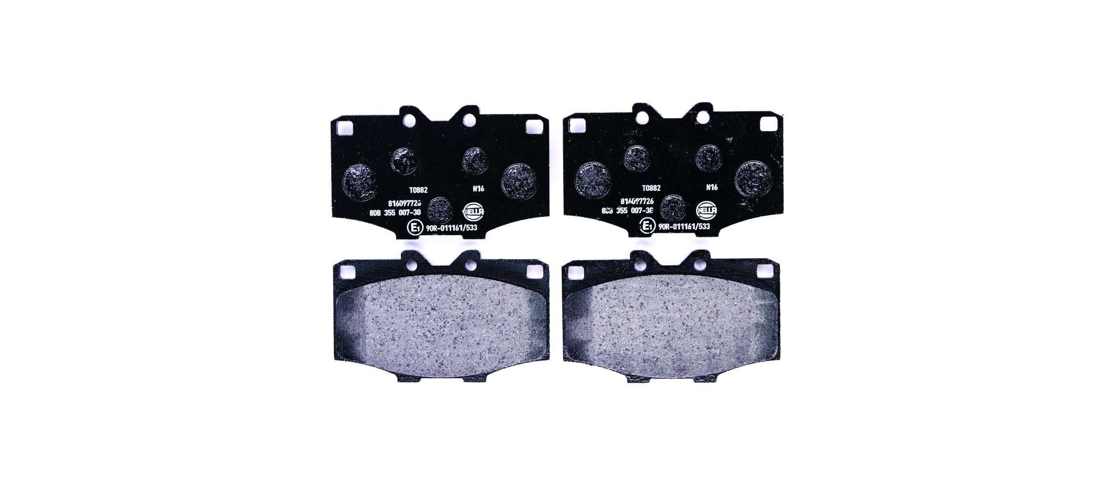 HELLA Bremseklodser 8db355007301 for TOYOTA VW INFINITI