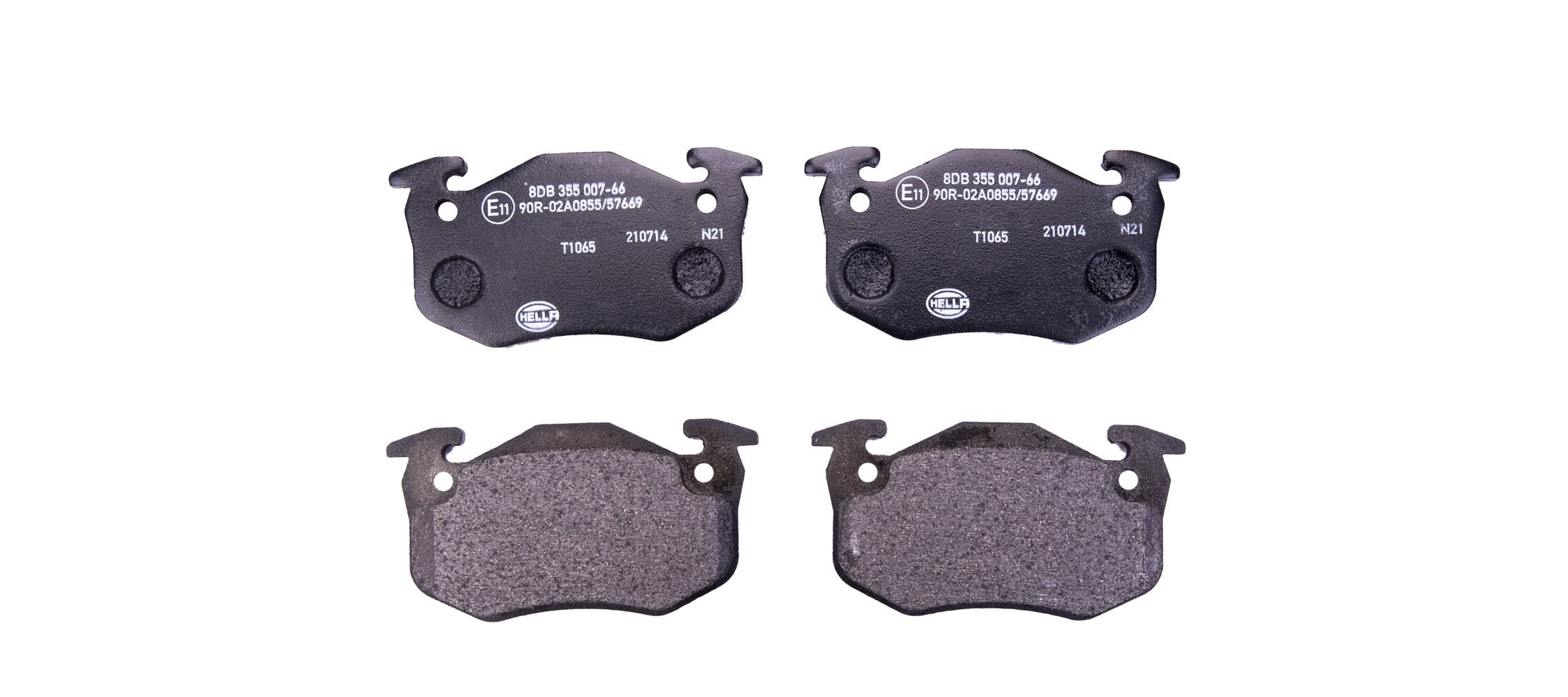 HELLA Bremseklodser 8db355007661 for RENAULT