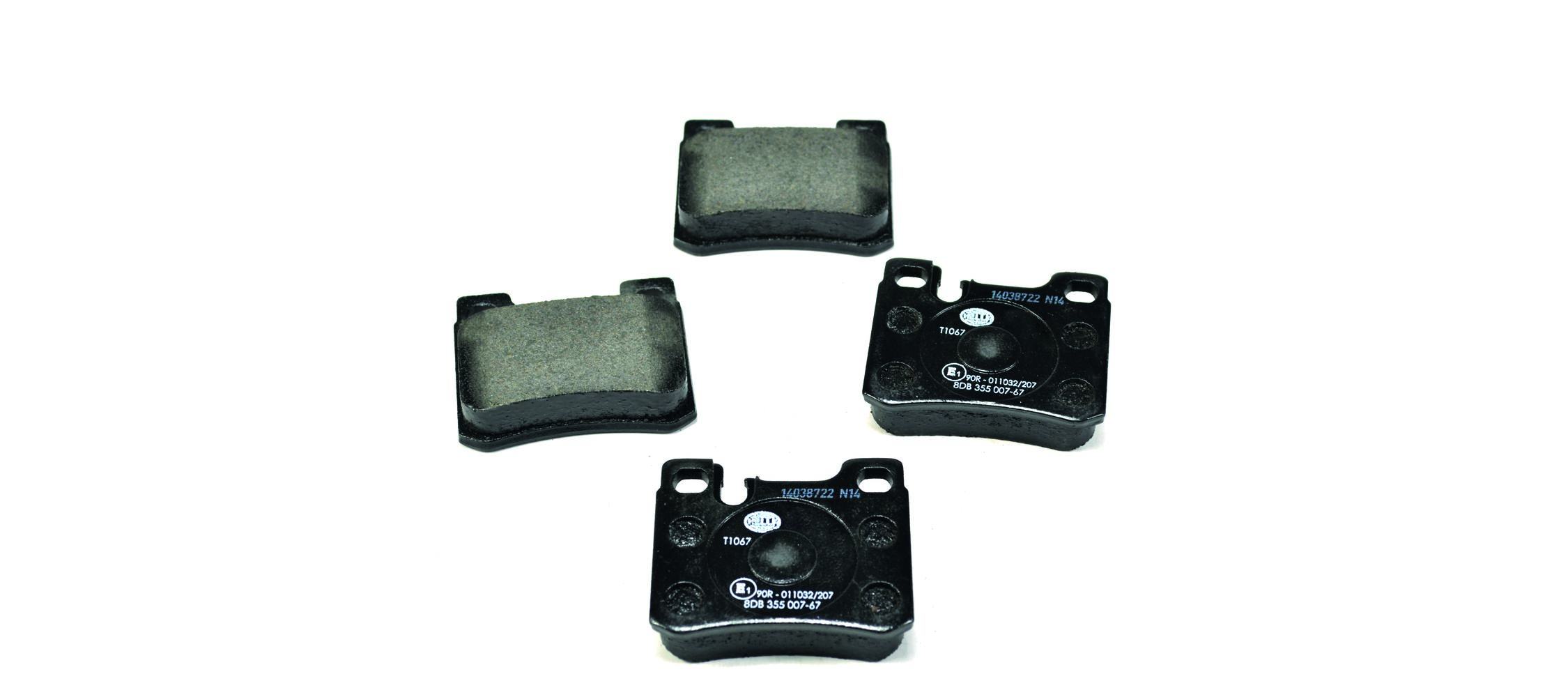 HELLA Bremseklodser 8db355007671 for MERCEDES-BENZ