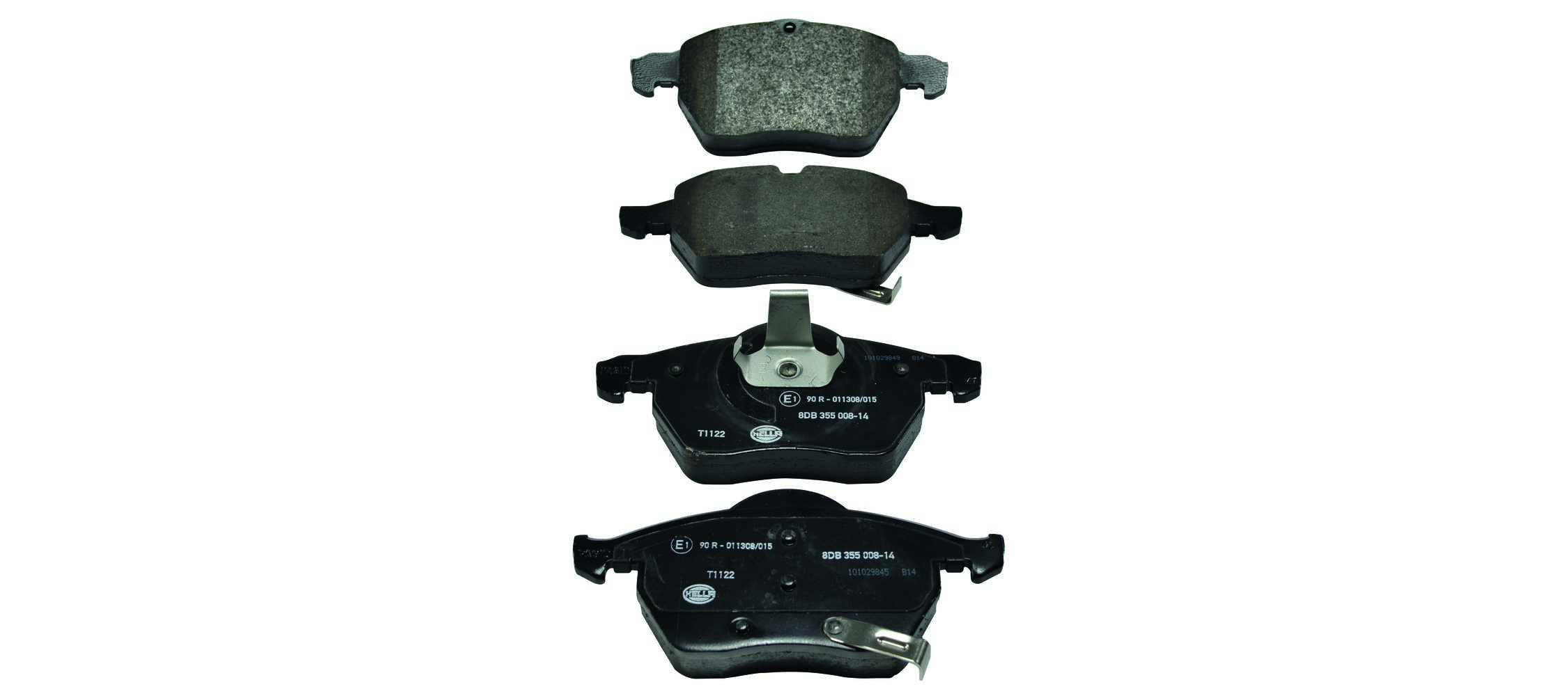 HELLA Bremseklodser 8db355008141 for HOLDEN SAAB VAUXHALL SATURN