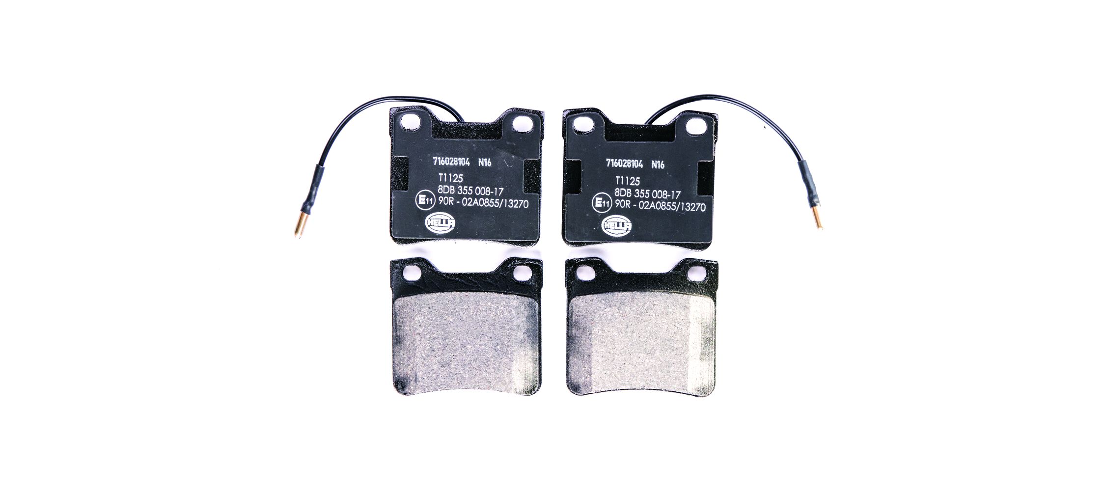HELLA Bremseklodser 8db355008171 for PEUGEOT MERCEDES-BENZ