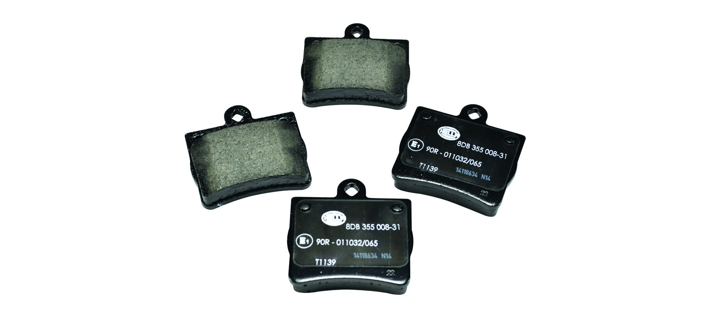HELLA Bremseklodser 8db355008311 for MERCEDES-BENZ