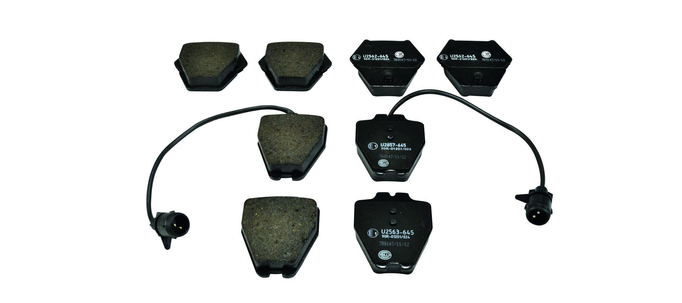 HELLA Bremseklodser 8db355008791 for AUDI SKODA VW