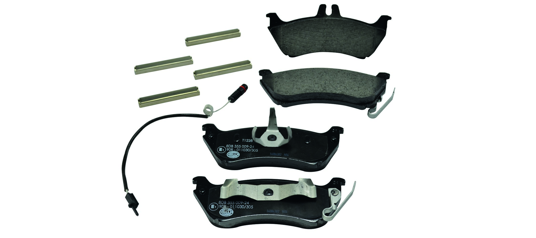 HELLA Bremseklodser 8db355009241 for MERCEDES-BENZ