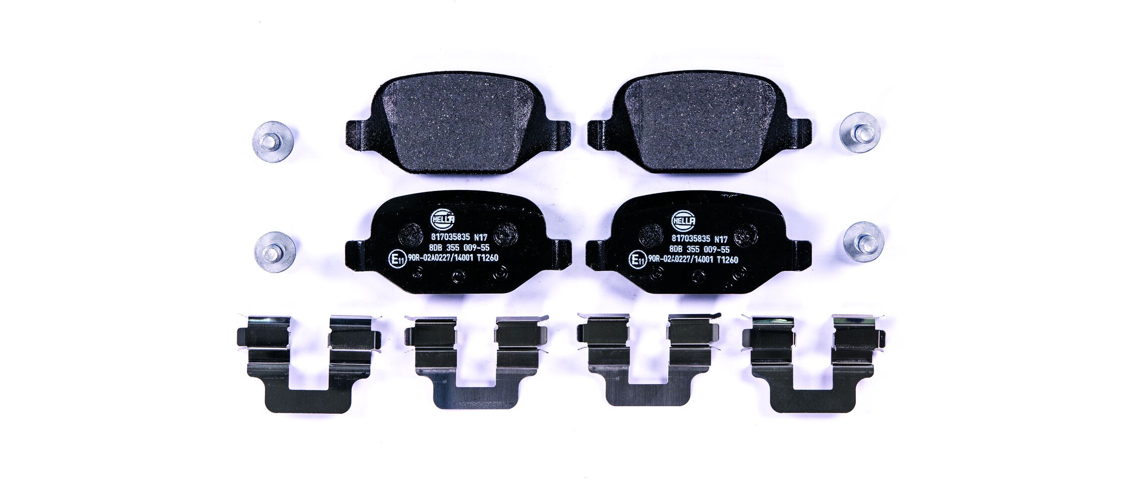 HELLA Bremseklodser 8db355009551 for FERRARI FIAT LANCIA CITROËN LADA