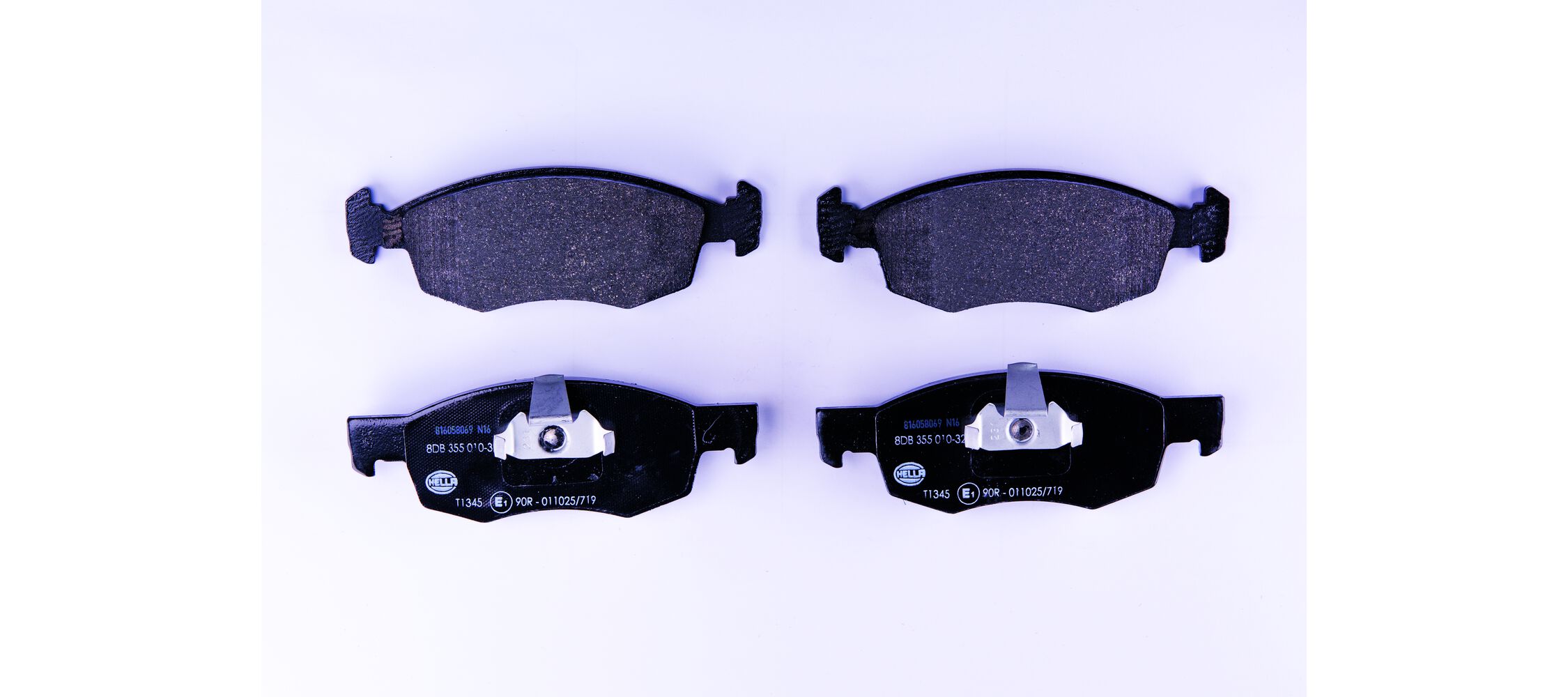 HELLA Bremseklodser 8db355010321 for FIAT FERRARI