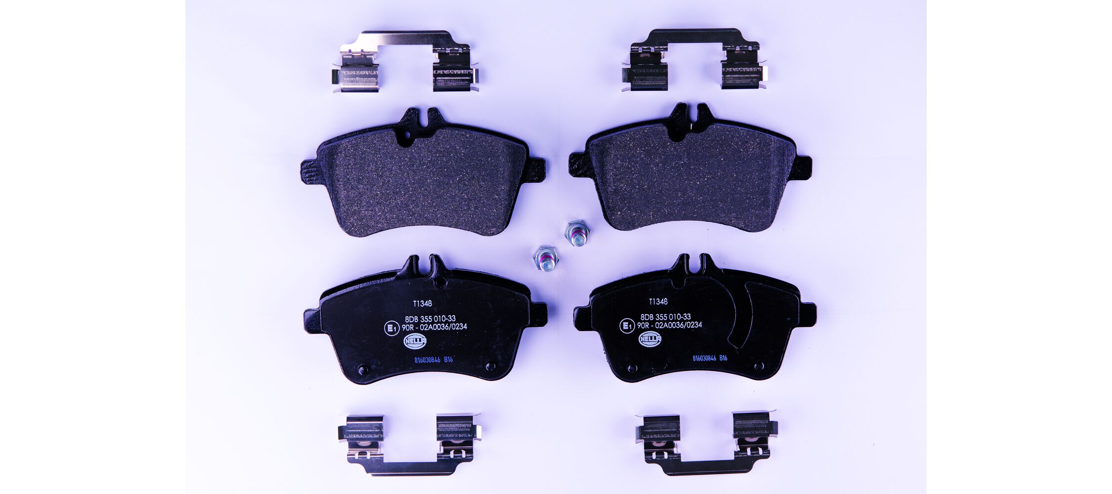 HELLA Bremseklodser 8db355010331 for MERCEDES-BENZ