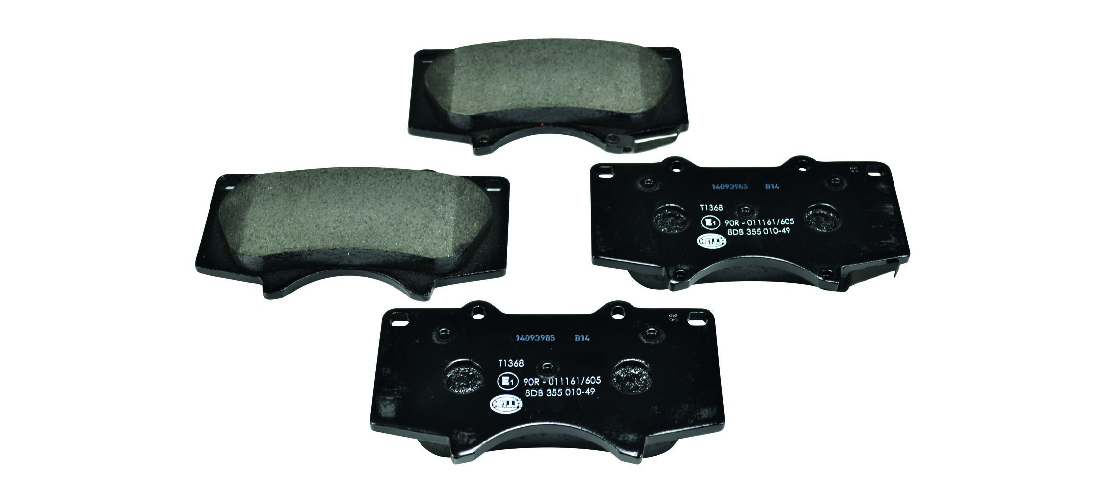 HELLA Bremseklodser 8db355010491 foraksel for MITSUBISHI TOYOTA TOYOTA (FAW)