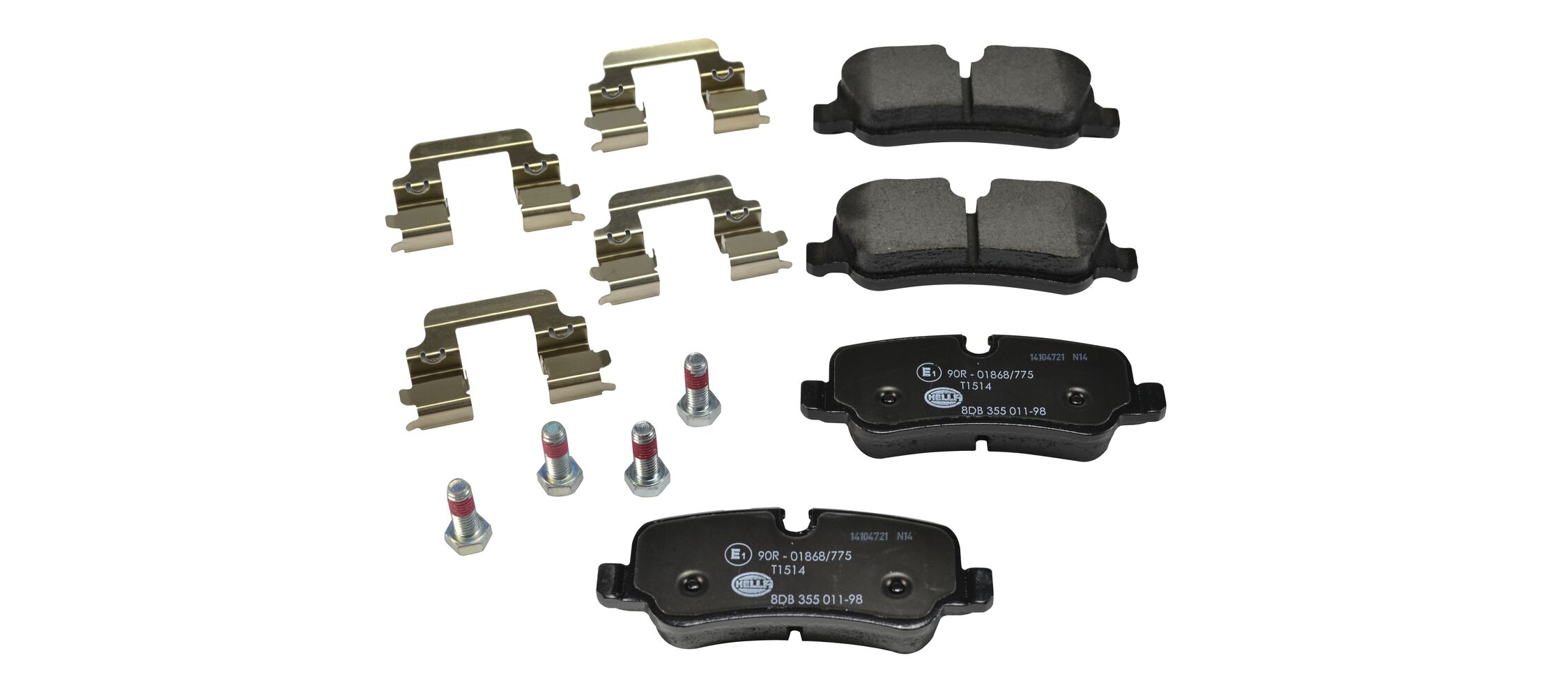 HELLA Bremseklodser 8db355011981 for LAND ROVER
