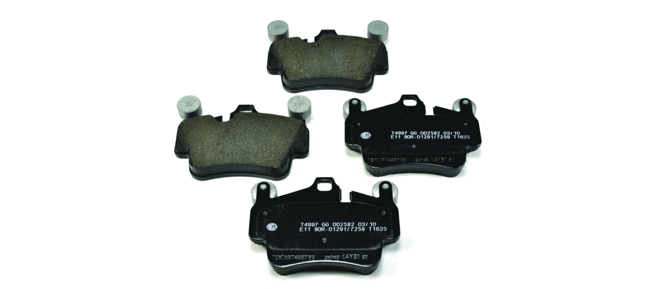 HELLA Bremseklodser 8db355012721 for PORSCHE