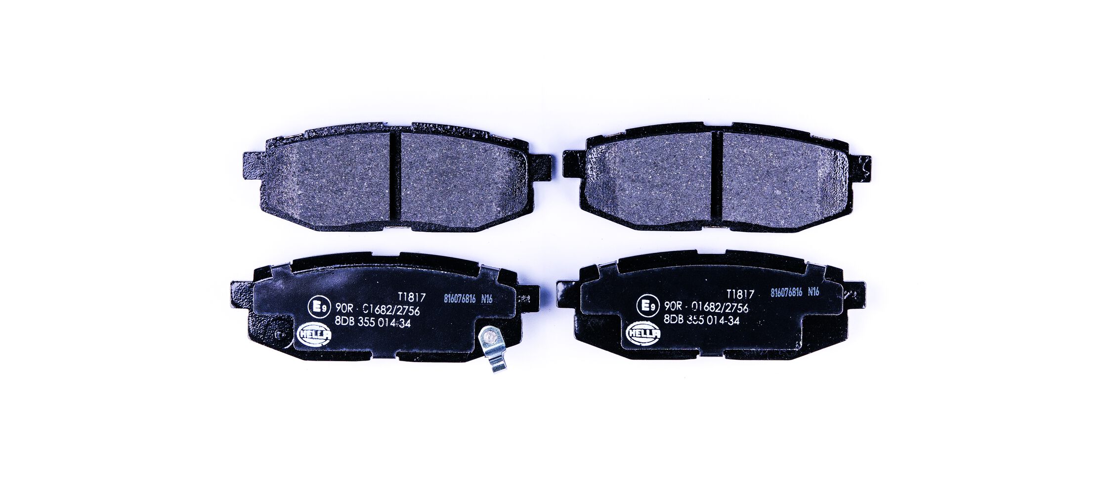 HELLA Bremseklodser 8db355014341 for SUBARU TOYOTA