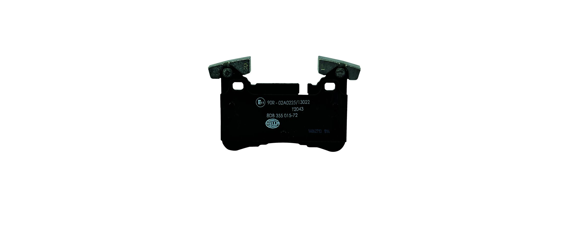 HELLA Bremseklodser 8db355015721 for MERCEDES-BENZ