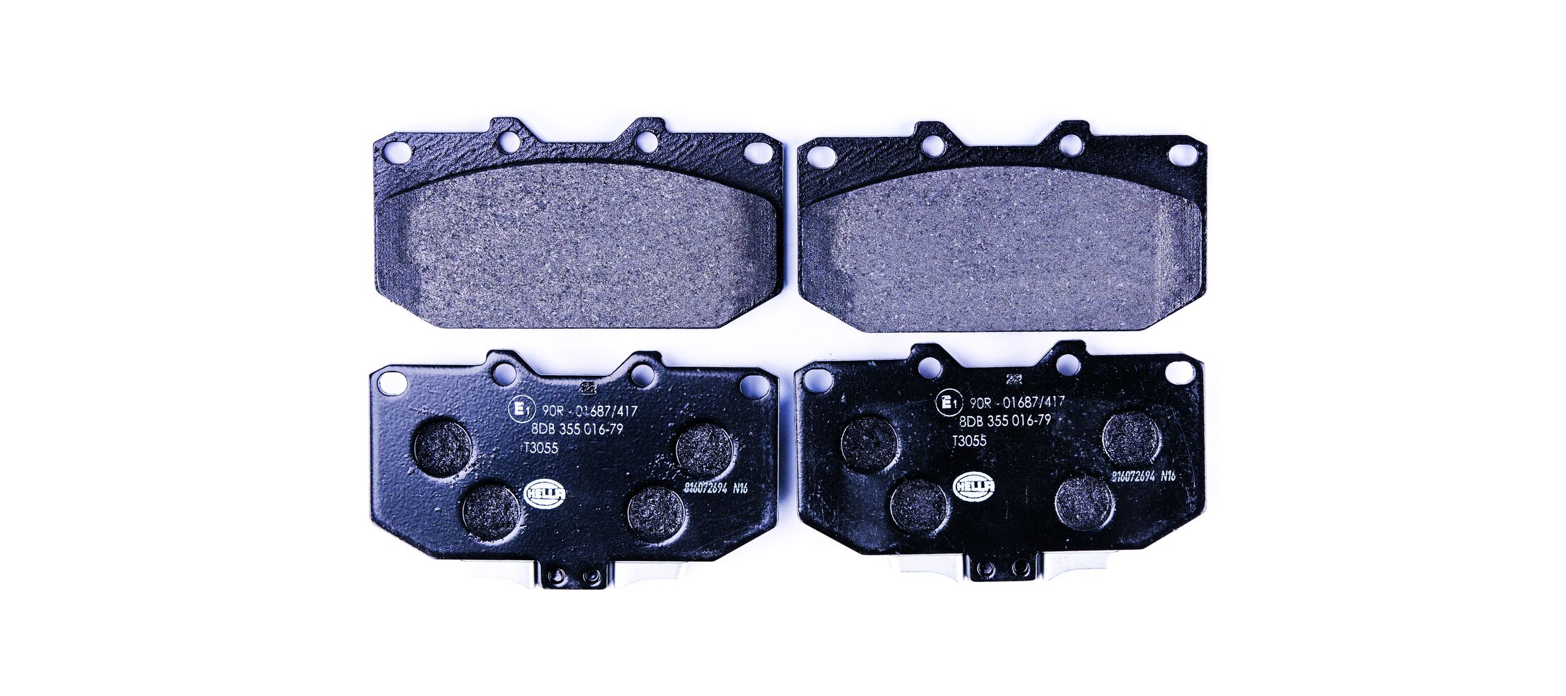 HELLA Bremseklodser 8db355016791 for INFINITI NISSAN SUBARU TOYOTA